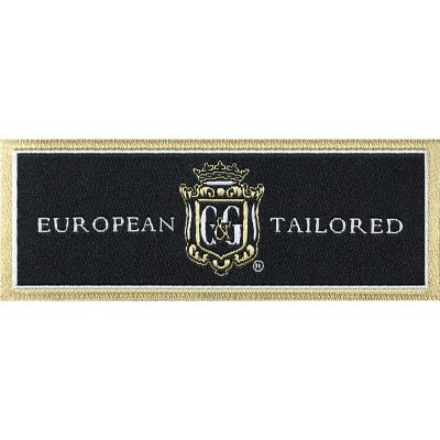 Chine Viable Damask Custom Garment Woven Labels Embroidered Satin Printed Custom Brand Logo Luxury Clothing Labels Fabric Care Label à vendre