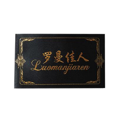 China Factory Washable Cheap Price Custom High Quality Cotton Care Label For Logo Damask Garment Woven Name Labels T-shirt Textile Apparel Te koop