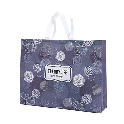 Κίνα Wholesale Impact Resistance Custom Personalized Tote Bags Woven Shopping Bag Pp Laminated Non Woven Shopping Bag Promotional Reusable Fabric Non Woven Shopping Bag προς πώληση