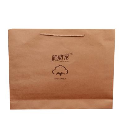 China Recycled Materials Wholesale Luxury Black Shoes Clothes Kraft Paper Bags Printed Logo Custom Packaging Paper Bag Clothing Shopping Gift Jewelry Te koop