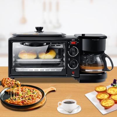 China Automatic Household Sandwish House Electric Multi Function 3 in 1 Breakfast Maker 2021 Machine 3 in 1 Breakfast Maker English Version for sale