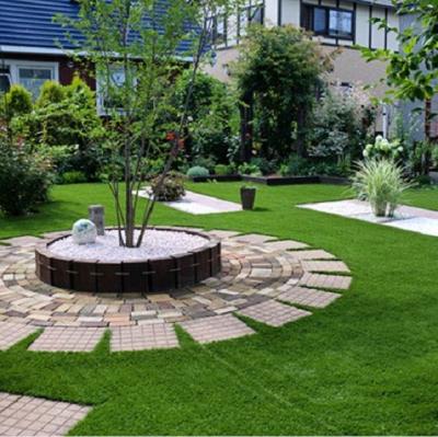 China New High Quality PE+PP Grass Outdoor Artificial Lawns Synthetic Turf For Landscape for sale