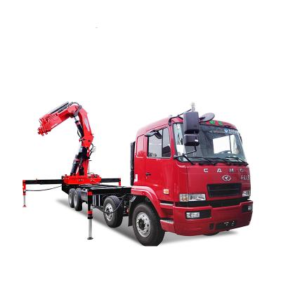 China TRUCK CRANE Sinolation Heavy Truck Folding Arm Truck Crane Best Knuckle Crane Price for sale