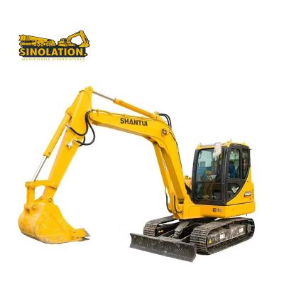 China Hotels Chinese Brand Excavators Factory Price 6 Tons SHANTUI Crawler Excavator Prices for sale