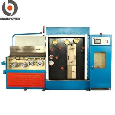 China Manufacturing Plant Silver Plated Copper Wire Drawing Machine with Annealer for sale