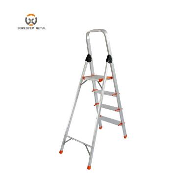 China Aluminum Folding Ladders Hanger Ladder Platform, Household Portable Ladder for sale