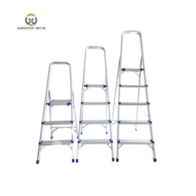 China Folding Ladders High Quality Durable Using Various Steps Aluminum Household Ladder for sale