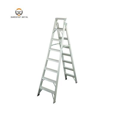 China Folding Ladders Non-Slip Steps Aluminum Folding Dual Function Ladder for sale