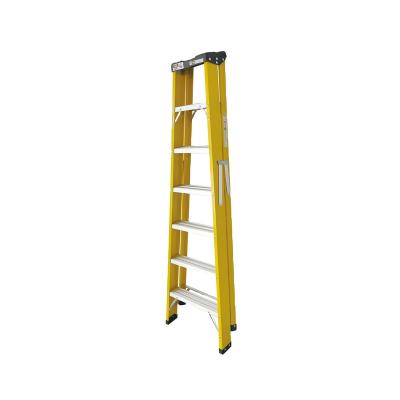 China Folding Ladders High Quality Durable Using Various Insulated Fiberglass Ladder for sale