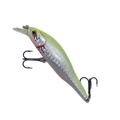 China Best Quality Activity Fishing Water Treble Hook Swimbait Minnow Hard Floating Lures Outdoor ABS Plastic Lure for sale