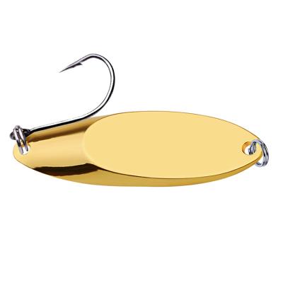 China Wholesale Outdoor Silver Metal Spoon 60g Fishing Activity Bait Lure Artificial Swimbait Fishing Lures for sale