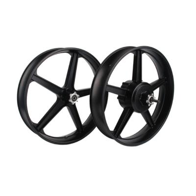 China Two Series 48V 500W Qualified and Cheap 20 Inch 4.0 Alloy Wheel 86mm Fat Width Folding Electric Fat Bike Wheel for sale