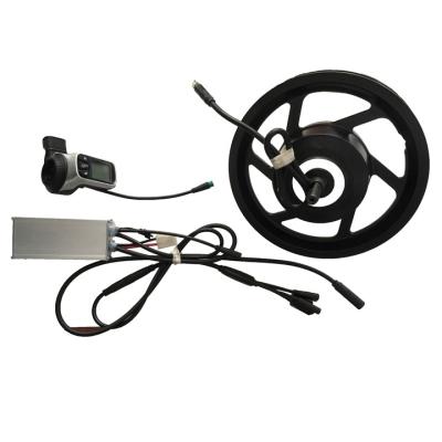 China Two Series OEM Durable Electric Scooter Motor Kit 12 Inch 48V 350W 500W Electric Scooter Conversion Kit With LCD Display for sale