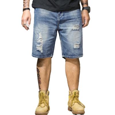 China Factory Price Breathable Ripped Skinny Washed Mens Jeans Short Summer Man Pants Jeans Mens Shorts for sale