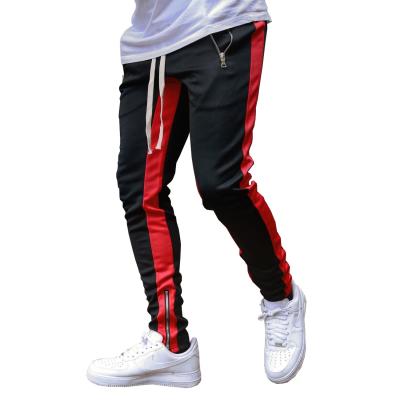 China 2021 QUICK DRY Summer Men's Zipper Sports Pants Men's Tie Doubles Pocket Double Pocket Pants Casual Pants for sale