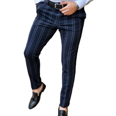 China 2021 New Double Stripe QUICK DRY Men's Casual Pants High Quality Casual Fashion Small Foot Pants For Customized for sale