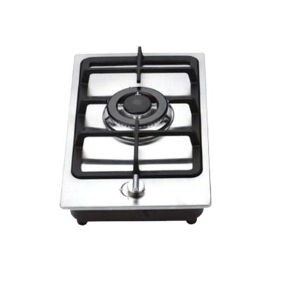 China Fashionable Household Tempered Glass Or Stainless Steel Outdoor Easy Clean Household Cooking Single Burner Gas Hob To Burner Gas Stove SABAF for sale