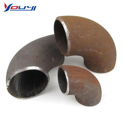 China Pipe Lines Connect Carbon Steel Press Fitting 45 Degree Bend Welded Butt-Welded Conduit Elbows for sale