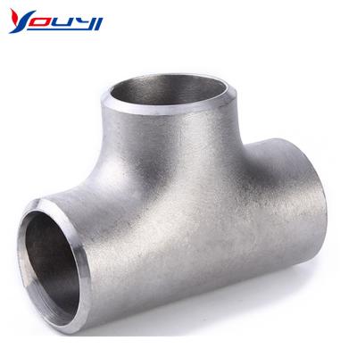 China Pipe Lines Connect Stainless Steel Vacuum CF Flange Equal Tee for sale