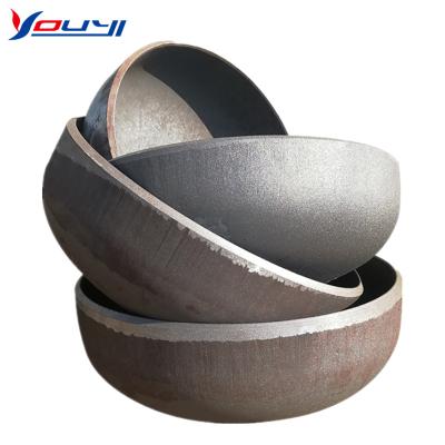 China General Factory Wholesale Carbon Steel Welded Oval Head Pipe Fittings for sale