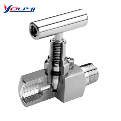 China General 1/2 Female Thread SS316L 10000PSI Oil And Gas Stainless Steel Needle Valve for sale