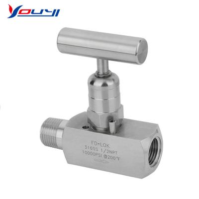 China General Stainless Steel Bar Stock Needle Valve for sale