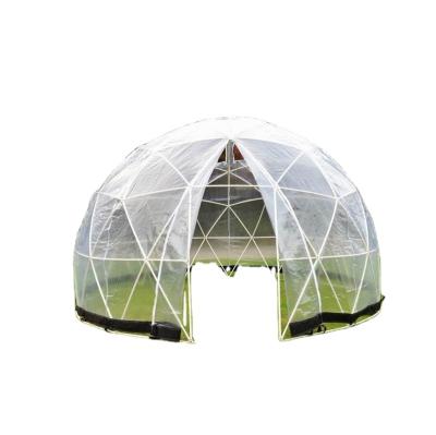 China Hot selling garden decoration winter and summer garden cottage garden shen PVC HDPE garden igloo for sale