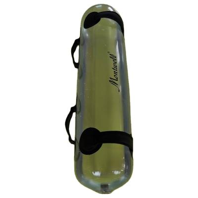 China 2020 Hot Selling Universal Portable PVC Aqua Water Bag Fitness Water Bag With Foot Pump With Many Size for sale