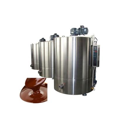 China Frying Oil Factory 50-1000L Professional Stainless Steel Chocolate Tank Chocolate Mixing Melting Machine for sale