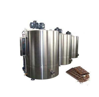 China Frying Oil Plant Heating Electric Chocolate Machinery Chocolate Storage Tank Heat Storage Melting Heating Mixing Machine for sale