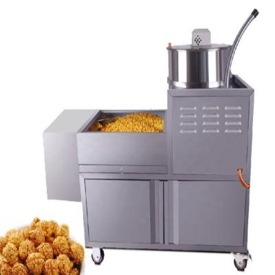 China Commercial Supplying Industrial Full Automatic Toffee Sweet Popcorn Machines Commercial Snack Pop Kettle Corn Production Line For Sale for sale