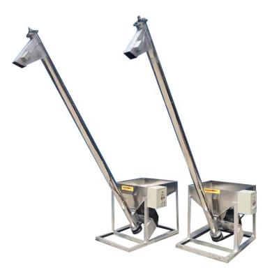 China Conveying Stainless Steel Automatic Powder Granule Flour Tubular Screw Feeder Auger Conveyors Tilting Elevator for sale