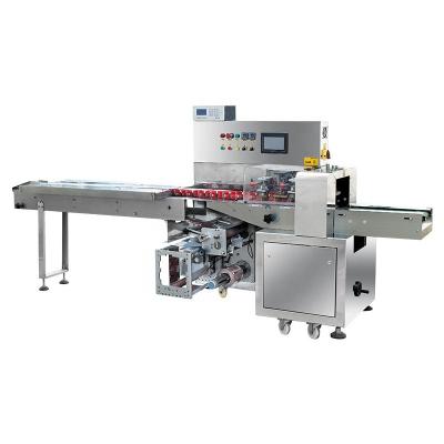 China Fully Automatic Food Plastic Wrapping Cellophane Wrapping Machine Heat Shrink Machine For Sale for sale