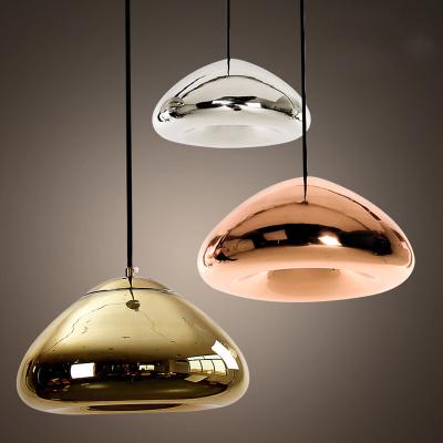 China Modern Modern Home Decoration Accessories Hand Blown Mushroom Design Art Deco Glass Chandelier for sale