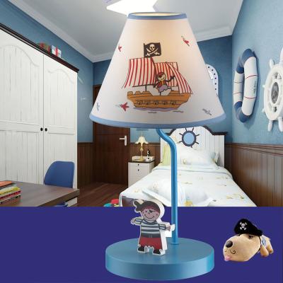 China Modern Nordic American Creative Cartoon Children's Room Lamp Bedroom Bedside Table Lamp for sale