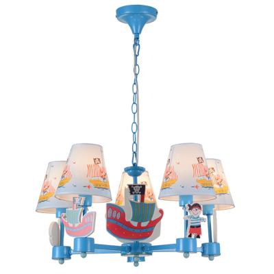 China Modern Modern Fabric Material Pendent Lamps For Kids Room Lamp for sale