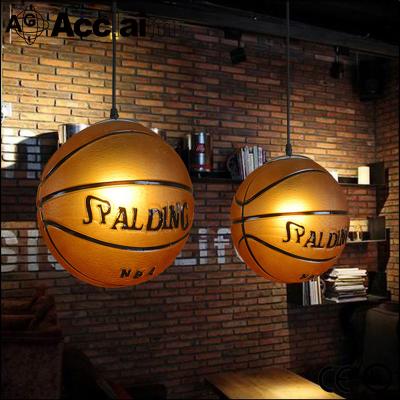 China Energy Saving Iron Kids Basketball Lamp For Sleeping Room for sale