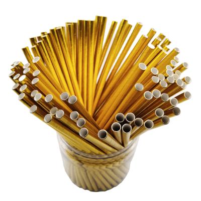 China Minimalist Party Decoration Eco - Friendly Biodegradable Disposable Drinking Paper Straws for sale