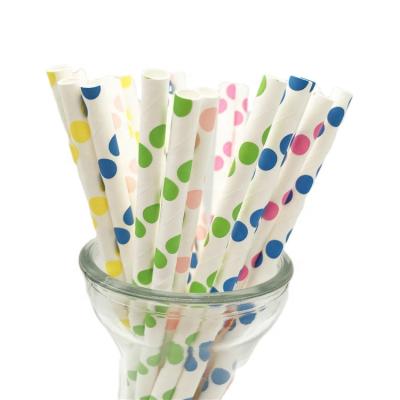 China Disposable paper strawsManufacturers china wrapped paper straws for sale