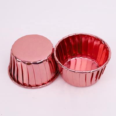 China Disposable Baking Tools Baking Molds Non-Stick Disposable Cupcake Baking Cups Party Decoration Soufflé Cups for sale