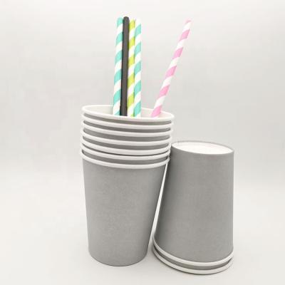 China Customizable Hot Coffee Stocked Paper Cups , Biodegradable Cups With Sleeves And Lids for sale