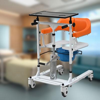 China Reliable Manual Patient Lift Patient Chair Elevator Healthcare Quality Adjustment Height Adjustment Height Safety Safety for sale