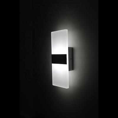 China Modern Indoor Hotel Wall Sconces Lamps Acrylic Led Wall Lighting for sale