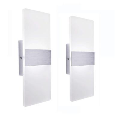 China Modern Warm Wall Mounted Decorative Lighting Led Acrylic Wall Sconce Light for sale