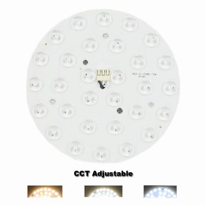 China Old ceilng new design lens AC LED light module round ceiling light module replacement by 3 CCT indoor lighting for sale