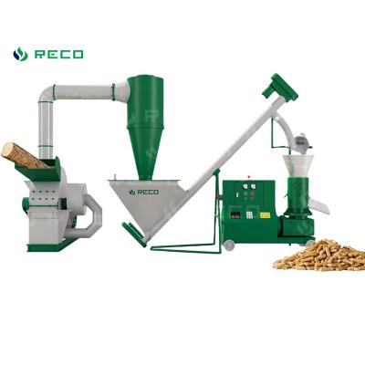 China Making Wood Pellets Pellet Mill With Crusher Pellet Mill Durable Small Scale Pellet Mill for sale