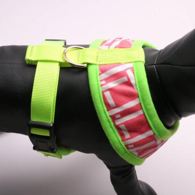 China Lovely Stocked Pink Dog Accessories Wholesale Pet Harness for sale