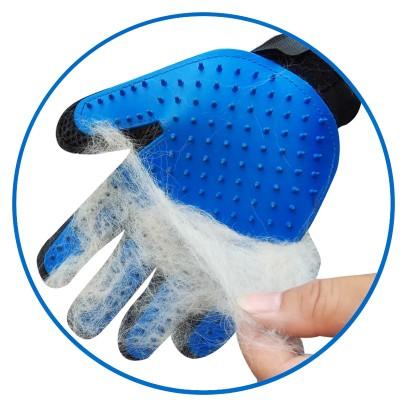 China New Design Sustainable Wholesale Dog Hair Remover Eco - Friendly Grooming Glove Manufacturer for sale