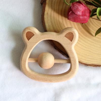 China BPA Cat Baby Infant Toddler Teething Cute Animal Free Caring Teether Toy Rattle Gift for sale