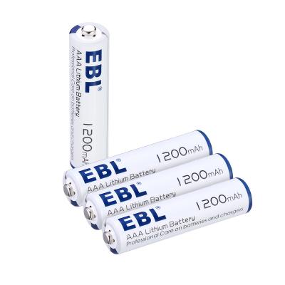 China Capacidad avanzada de las baterías de ión de litio 1200mah 1.5v del AAA alta duradera en venta